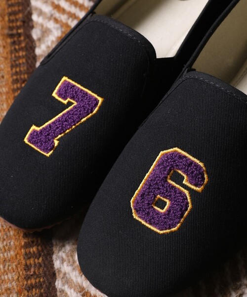 FREAK'S STORE（フリークスストア）の「WEB限定 ライトウェイト サガラ刺繍 カンフーシューズ/スリッポン（スリッポン・メンズ・ブラック系その他4/ブラック系その他/ブラック系その他2/ブラック系その他3・26.0cm/23.0cm/27.0cm/24.0cm/28.0cm/25.0cm）」の19枚目の写真