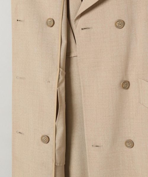 JEANASIS(ジーナシス)の「トレンチベストワンピース/282184(ワンピース・レディース・ブラック/ベージュ/グリーン/アイボリー・FREE)」の20枚目の写真