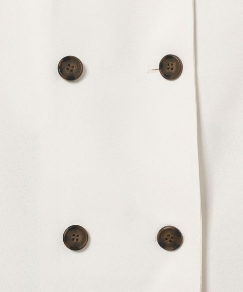 JEANASIS(ジーナシス)の「トレンチベストワンピース/282184(ワンピース・レディース・ブラック/ベージュ/グリーン/アイボリー・FREE)」の11枚目の写真