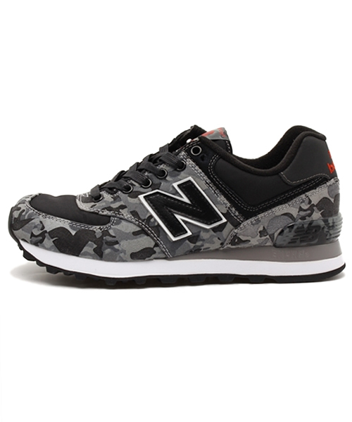 THE STATION STORE（ザ ステーション ストア）の「＜New Balance＞ML 574 迷彩（スニーカー・レディース・ブラック/ベージュ・23cm/24cm/24.5cm/23.5cm）」の3枚目の写真