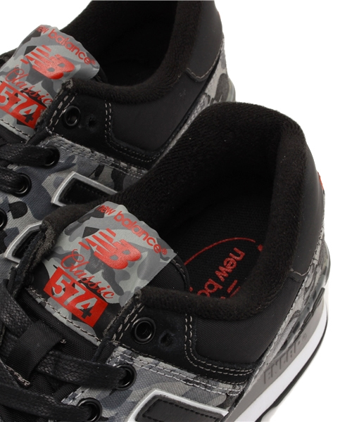 THE STATION STORE（ザ ステーション ストア）の「＜New Balance＞ML 574 迷彩（スニーカー・レディース・ブラック/ベージュ・23cm/24cm/24.5cm/23.5cm）」の8枚目の写真