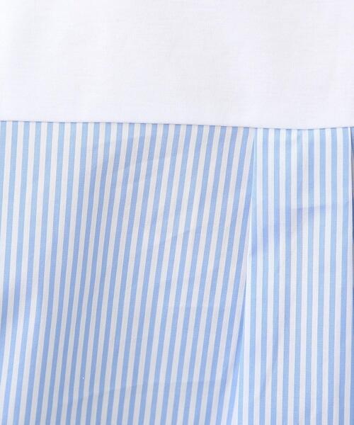 INDIVI(インディヴィ)の「【洗える】シャツドッキングプルオーバー(Tシャツ/カットソー・レディース・ダークグレー/チャコールグレー/ブラウン系その他/ホワイト系/ブラック・34/19/38/15 /13/05)」の13枚目の写真