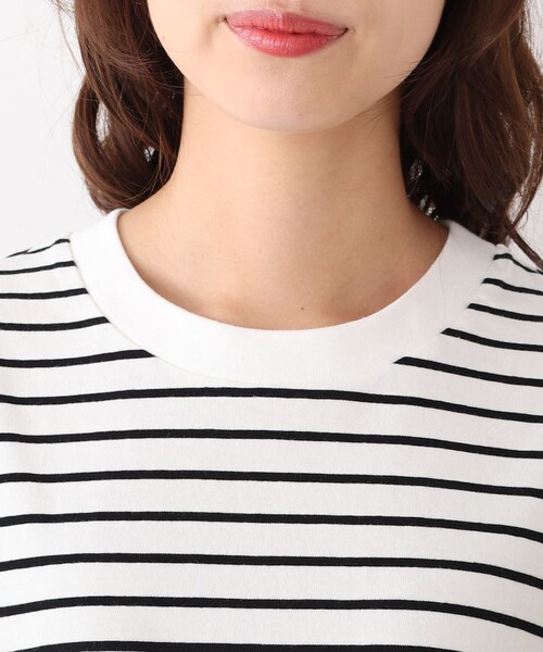 DRESKIP(ドレスキップ)の「◆【遮熱/接触冷感/UVカット/追加生産】AIR SHIELD オーバーサイズTシャツ(Tシャツ/カットソー・レディース・オフホワイト/オリーブ/ライトグリーン/グレー系その他/ライトベージュ/ブラック系2・02/03/04)」の10枚目の写真