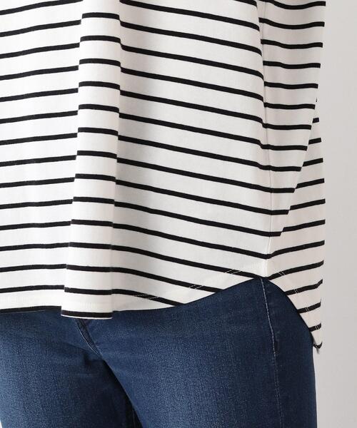 DRESKIP(ドレスキップ)の「◆【遮熱/接触冷感/UVカット/追加生産】AIR SHIELD オーバーサイズTシャツ(Tシャツ/カットソー・レディース・オフホワイト/オリーブ/ライトグリーン/グレー系その他/ライトベージュ/ブラック系2・02/03/04)」の12枚目の写真