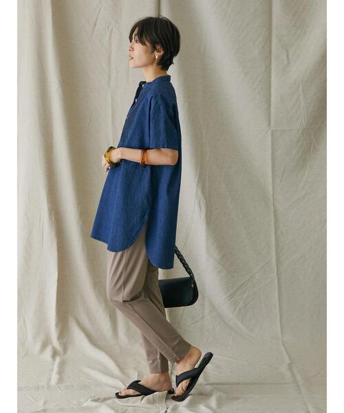 AMERICAN HOLIC（アメリカンホリック）の「スリムリラックスカットパンツ（その他パンツ・レディース・ブラック/モカ・L/M/S）」の21枚目の写真