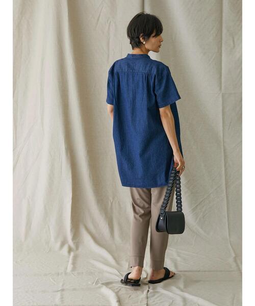 AMERICAN HOLIC（アメリカンホリック）の「スリムリラックスカットパンツ（その他パンツ・レディース・ブラック/モカ・L/M/S）」の20枚目の写真