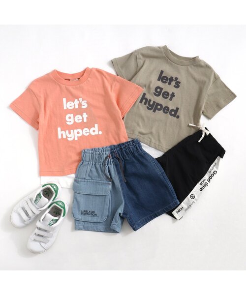 BREEZE(ブリーズ)の「バイカラー切替パンツ 5分丈(その他パンツ・キッズ・ブラック/カーキ/インディゴブルー・90/100/110/120/80/130/140)」の9枚目の写真