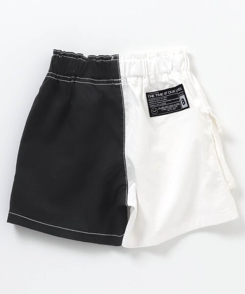 BREEZE(ブリーズ)の「バイカラー切替パンツ 5分丈(その他パンツ・キッズ・ブラック/カーキ/インディゴブルー・90/100/110/120/80/130/140)」の11枚目の写真