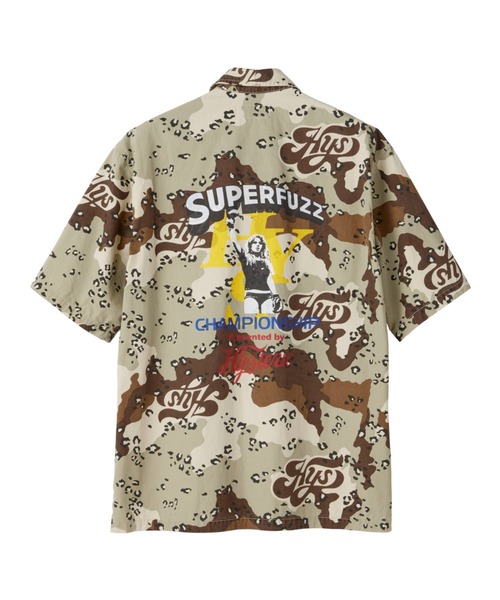 HYSTERIC GLAMOUR（ヒステリックグラマー）の「HYS CHAMPIONSHIP フィールドシャツ（シャツ/ブラウス・メンズ・ベージュ系その他/カーキ/ブラック・SMALL/MEDIUM/LARGE/X-LARGE）」の5枚目の写真