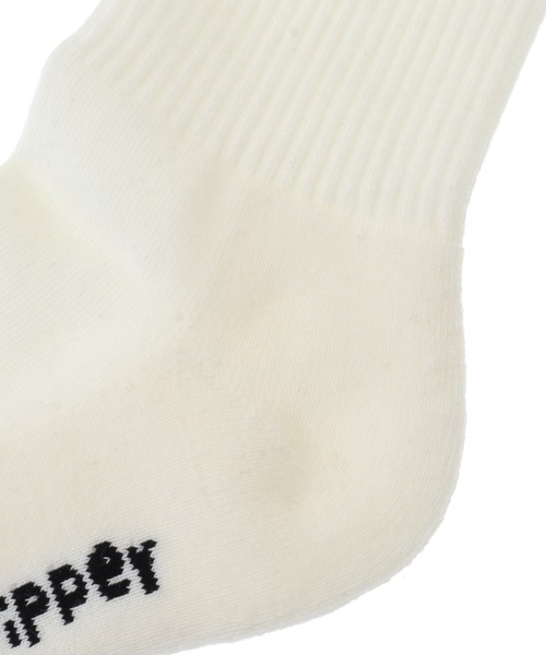 Candy Stripper（キャンディストリッパー）の「CHICO RIB ソックス（ソックス/靴下・レディース・ブラック/オフホワイト・FREE）」の9枚目の写真