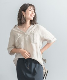 リネンスキッパーシャツ