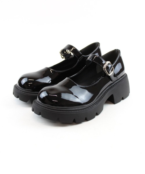 VIVIAN（ヴィヴィアン）の「厚底ストラップメリージェーンシューズ ZOZOTOWN+オフィシャルサイト限定商品（ドレスシューズ・レディース・ブラック/ダークブラウン/ブラック系その他・S/M/L/LL）」の20枚目の写真