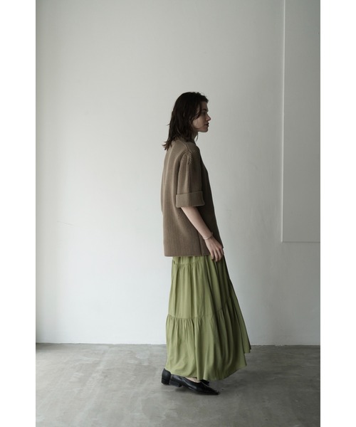 セール】CURVE LINE TIERED SKIRT（スカート）｜CLANE（クラネ）の  