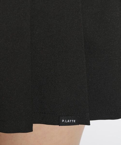 PINK-latte（ピンクラテ）の「◆ベルト付プリーツスカート（スカート・キッズ・ダークグリーン系1/ライトブルー/ベージュ系その他4/ブラック・14/16/15 ）」の10枚目の写真