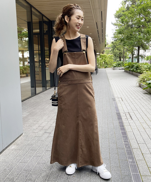 Spick & Span（スピックアンドスパン）の「リブジャージーノースリーブプルオーバー（Tシャツ/カットソー・レディース・ホワイト/ブラック・FREE）」の3枚目の写真