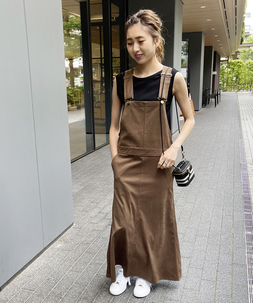 Spick & Span（スピックアンドスパン）の「リブジャージーノースリーブプルオーバー（Tシャツ/カットソー・レディース・ホワイト/ブラック・FREE）」の4枚目の写真