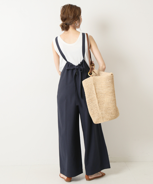 Spick & Span（スピックアンドスパン）の「リブジャージーノースリーブプルオーバー（Tシャツ/カットソー・レディース・ホワイト/ブラック・FREE）」の16枚目の写真