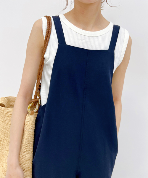 Spick & Span（スピックアンドスパン）の「リブジャージーノースリーブプルオーバー（Tシャツ/カットソー・レディース・ホワイト/ブラック・FREE）」の19枚目の写真