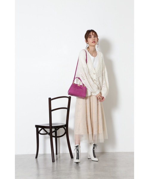 JILL STUART（ジルスチュアート）の「◆フィオナTシャツ（Tシャツ/カットソー・レディース・ホワイト/パープル/レッド・FREE）」の8枚目の写真