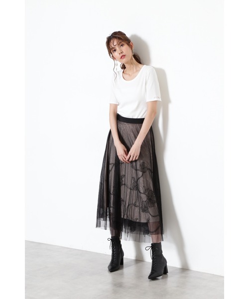 JILL STUART（ジルスチュアート）の「◆フィオナTシャツ（Tシャツ/カットソー・レディース・ホワイト/パープル/レッド・FREE）」の10枚目の写真