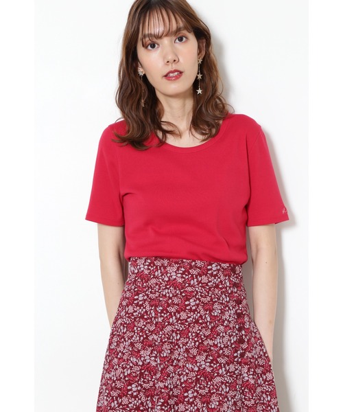 JILL STUART（ジルスチュアート）の「◆フィオナTシャツ（Tシャツ/カットソー・レディース・ホワイト/パープル/レッド・FREE）」の20枚目の写真
