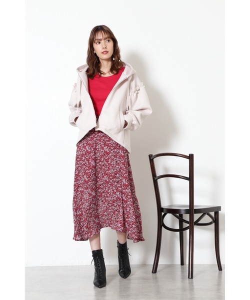 JILL STUART（ジルスチュアート）の「◆フィオナTシャツ（Tシャツ/カットソー・レディース・ホワイト/パープル/レッド・FREE）」の22枚目の写真