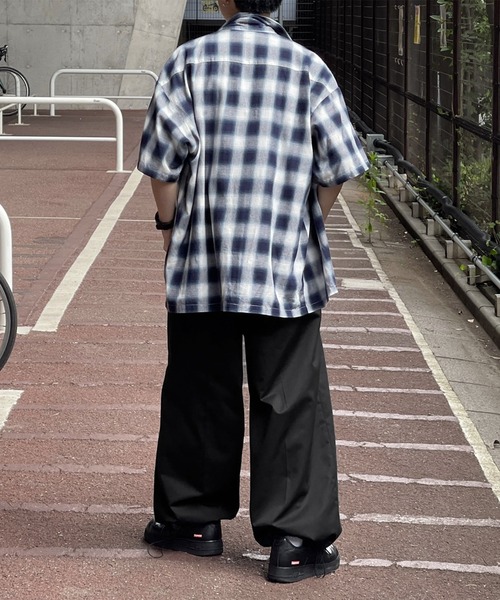 kutir（クティール）の「スケートボードワイドパンツ（チノパンツ・メンズ・ブルー/ベージュ/グリーン/ブラック・MEDIUM/SMALL/LARGE）」の21枚目の写真