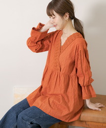 URBAN RESEARCH Sonny Label | カシュクールドビーコットンブラウス(シャツ/ブラウス)