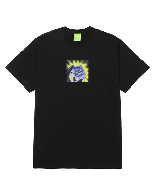 HUF(ハフ)の「PRESENCE TEE / HUF プリントTシャツ(Tシャツ/カットソー・メンズ・ブラック/ホワイト・MEDIUM/LARGE/X-LARGE/XX-LARGE/SMALL)」の2枚目の写真