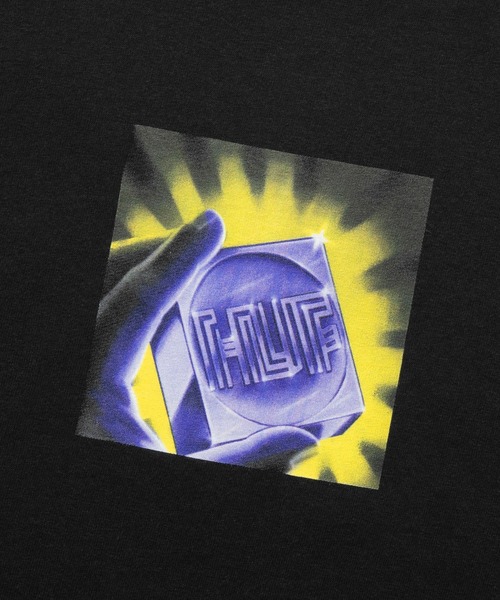 HUF(ハフ)の「PRESENCE TEE / HUF プリントTシャツ(Tシャツ/カットソー・メンズ・ブラック/ホワイト・MEDIUM/LARGE/X-LARGE/XX-LARGE/SMALL)」の6枚目の写真