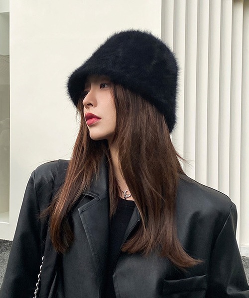 EPICKS（エピックス）の「ファーバケットハット（ハット・レディース・ホワイト/ブラック・F）」の16枚目の写真