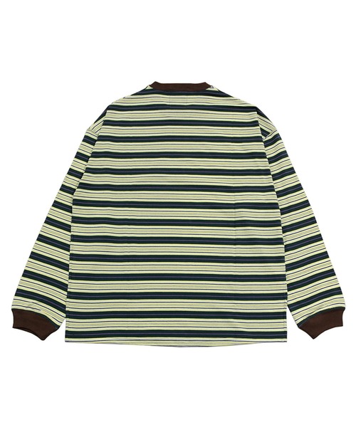 LAND by MILKBOY（ランドバイミルクボーイ）の「SMILY MULTI-BORDER TEE（Tシャツ/カットソー・メンズ・A/B・FREE）」の4枚目の写真