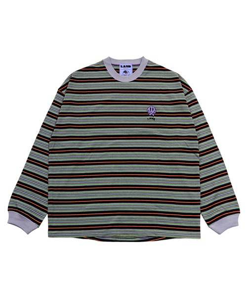 LAND by MILKBOY（ランドバイミルクボーイ）の「SMILY MULTI-BORDER TEE（Tシャツ/カットソー・メンズ・A/B・FREE）」の5枚目の写真