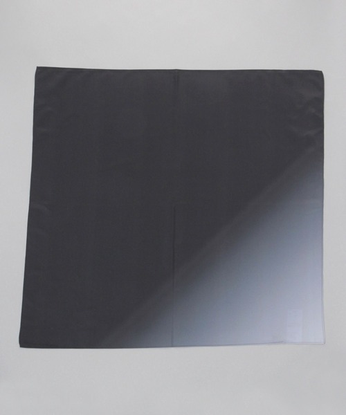 HARE（ハレ）の「グラデーションスカーフ(HARE)（バンダナ/スカーフ・メンズ・ブラック/イエロー・FREE）」の3枚目の写真