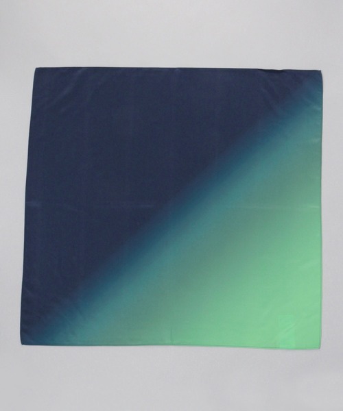 HARE（ハレ）の「グラデーションスカーフ(HARE)（バンダナ/スカーフ・メンズ・ブラック/イエロー・FREE）」の4枚目の写真