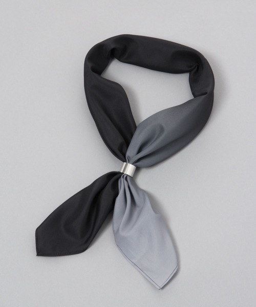 HARE（ハレ）の「グラデーションスカーフ(HARE)（バンダナ/スカーフ・メンズ・ブラック/イエロー・FREE）」の14枚目の写真