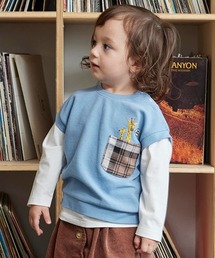 kladskap | キリンベストレイヤード風長袖Tシャツ(Tシャツ/カットソー)