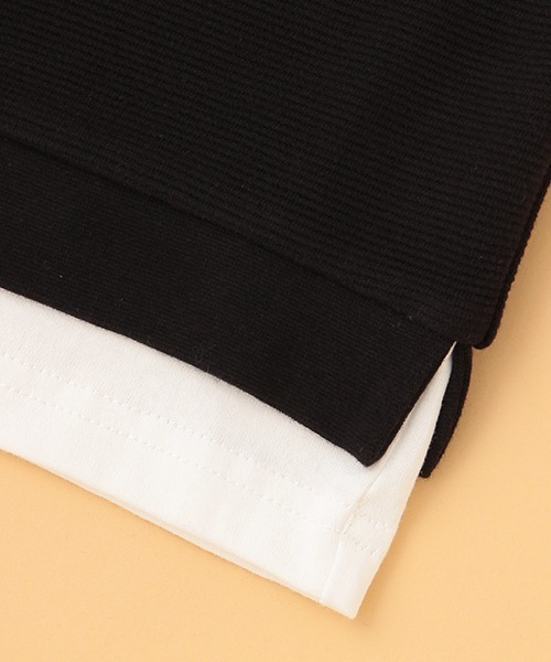 kladskap(クレードスコープ)の「キリンベストレイヤード風長袖Tシャツ(Tシャツ/カットソー・キッズ・ブルー/ブラック・90cm/110cm/120cm/100cm)」の7枚目の写真