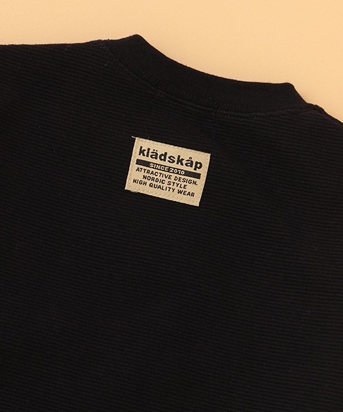kladskap(クレードスコープ)の「キリンベストレイヤード風長袖Tシャツ(Tシャツ/カットソー・キッズ・ブルー/ブラック・90cm/110cm/120cm/100cm)」の10枚目の写真