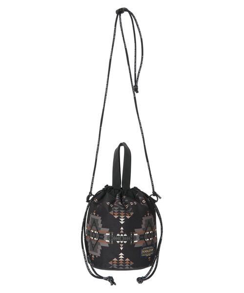 PENDLETON（ペンドルトン）の「■別注PENDLETON キンチャクショルダー（ショルダーバッグ・レディース・ブラック/ブラウン・FREE）」の15枚目の写真