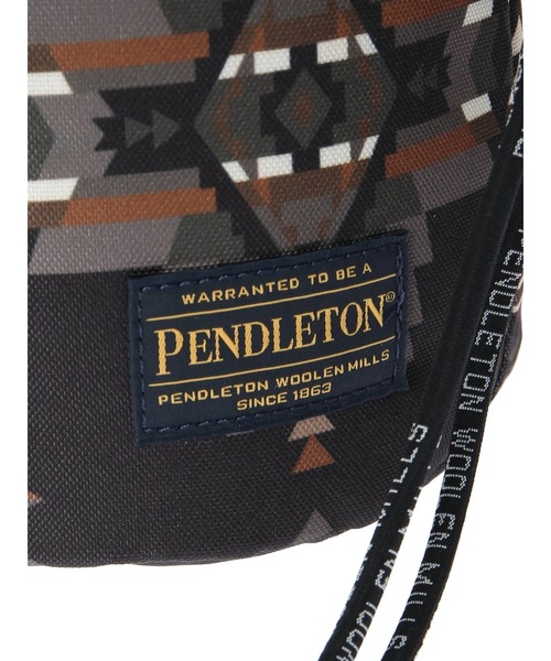 PENDLETON（ペンドルトン）の「■別注PENDLETON キンチャクショルダー（ショルダーバッグ・レディース・ブラック/ブラウン・FREE）」の14枚目の写真