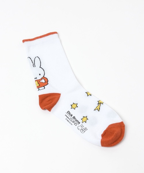 studio CLIP（スタディオクリップ）の「アソート柄ソックス《Dick Brunaコラボ》（ソックス/靴下・レディース・グレー/レッド・FREE）」の7枚目の写真