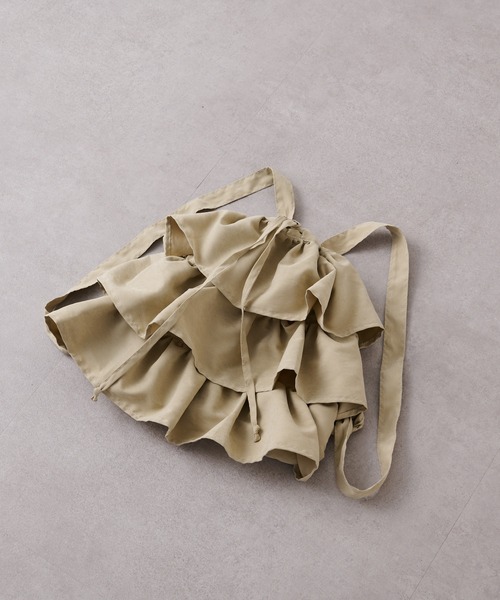 CIAOPANIC TYPY（チャオパニックティピー）の「2WAYフリルショルダーバッグ（ショルダーバッグ・キッズ・ブラック/パープル/ベージュ・ONE SIZE）」の15枚目の写真