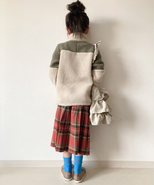 CIAOPANIC TYPY（チャオパニックティピー）の「2WAYフリルショルダーバッグ（ショルダーバッグ・キッズ・ブラック/パープル/ベージュ・ONE SIZE）」の21枚目の写真