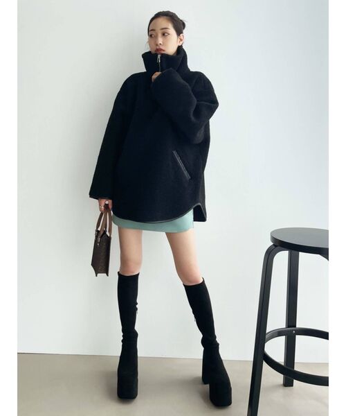 EMODA（エモダ）の「バルキープランプフィットブーツ（ブーツ・レディース・ブラック・SMALL/MEDIUM/LARGE）」の19枚目の写真