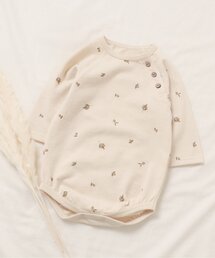 WEB限定 バラエティ総柄ボディースーツ