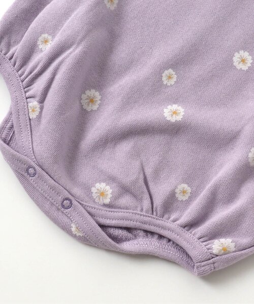 apres les cours（アプレレクール）の「WEB限定 バラエティ総柄ボディースーツ（肌着・キッズ・ライトグレー/ラベンダー/アイボリー・80/70）」の14枚目の写真