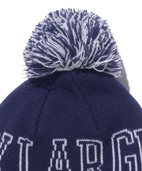 XLARGE(エクストララージ)の「POMPOM KNIT CAP(ニットキャップ/ビーニー・メンズ・ネイビー/ブラック/グリーン・ONE SIZE)」の6枚目の写真