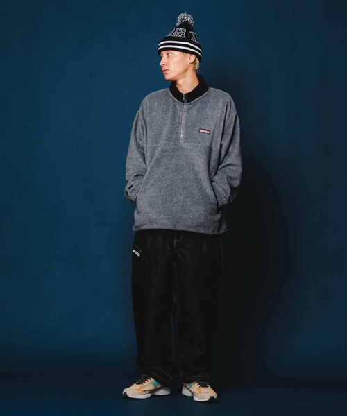 XLARGE(エクストララージ)の「POMPOM KNIT CAP(ニットキャップ/ビーニー・メンズ・ネイビー/ブラック/グリーン・ONE SIZE)」の12枚目の写真