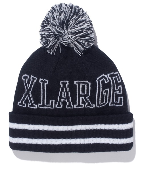 XLARGE(エクストララージ)の「POMPOM KNIT CAP(ニットキャップ/ビーニー・メンズ・ネイビー/ブラック/グリーン・ONE SIZE)」の13枚目の写真